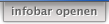 Infobar openen